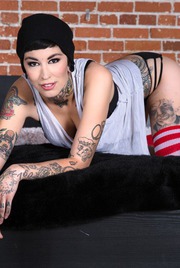 Tattooed Wild Babe Aayla Secura Spreads Her Legs 01