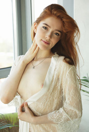Sexy Russian redhead Jia Lissa exposing her beautiful breasts 00
