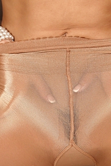 Pornstar Eve Angel In Shiny Wolford 17