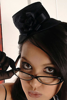 Maria Ozawa In Black Latex Boot 01