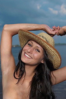 Yarina In Straw Hat 14