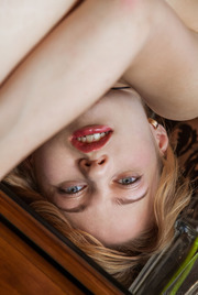 Blue Eyed Beauty Shirley Tate In Hot Red Panties 16