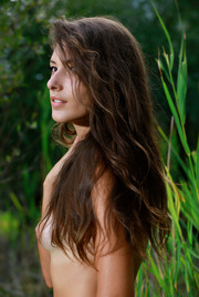 Brown Eyed Newbie Rosella Gets Naked In The Nature 09